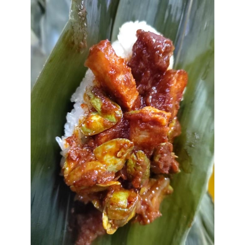 [Frozen] Sambal Stinky Beans and Braised Pork Rice Dumplings (叁巴臭豆烧肉粽 ...