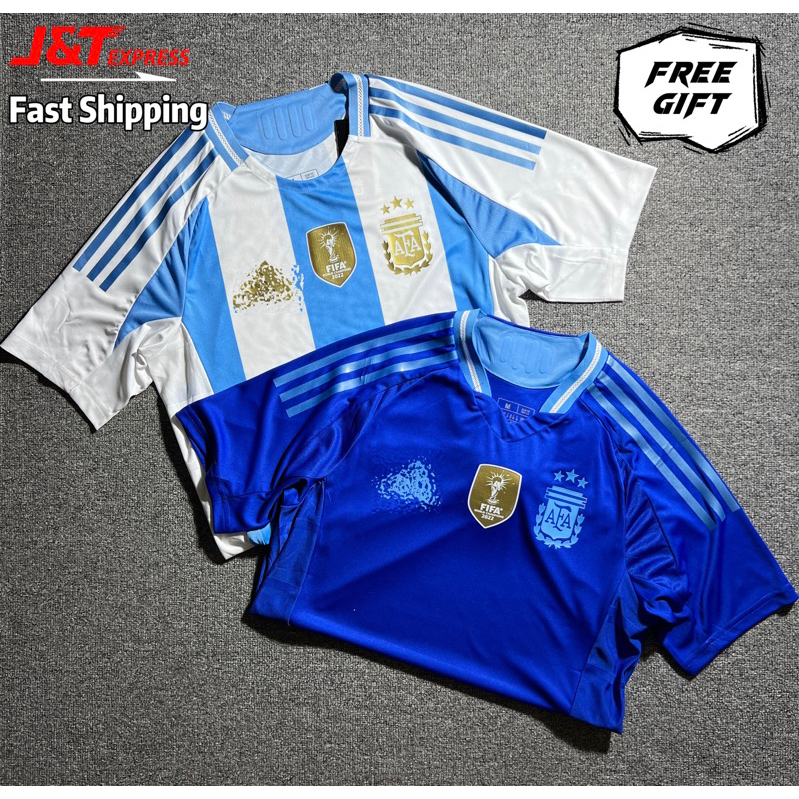 *Player Issue* Argentina Home Jersey Copa 2024 Jersey Messi | Shopee ...