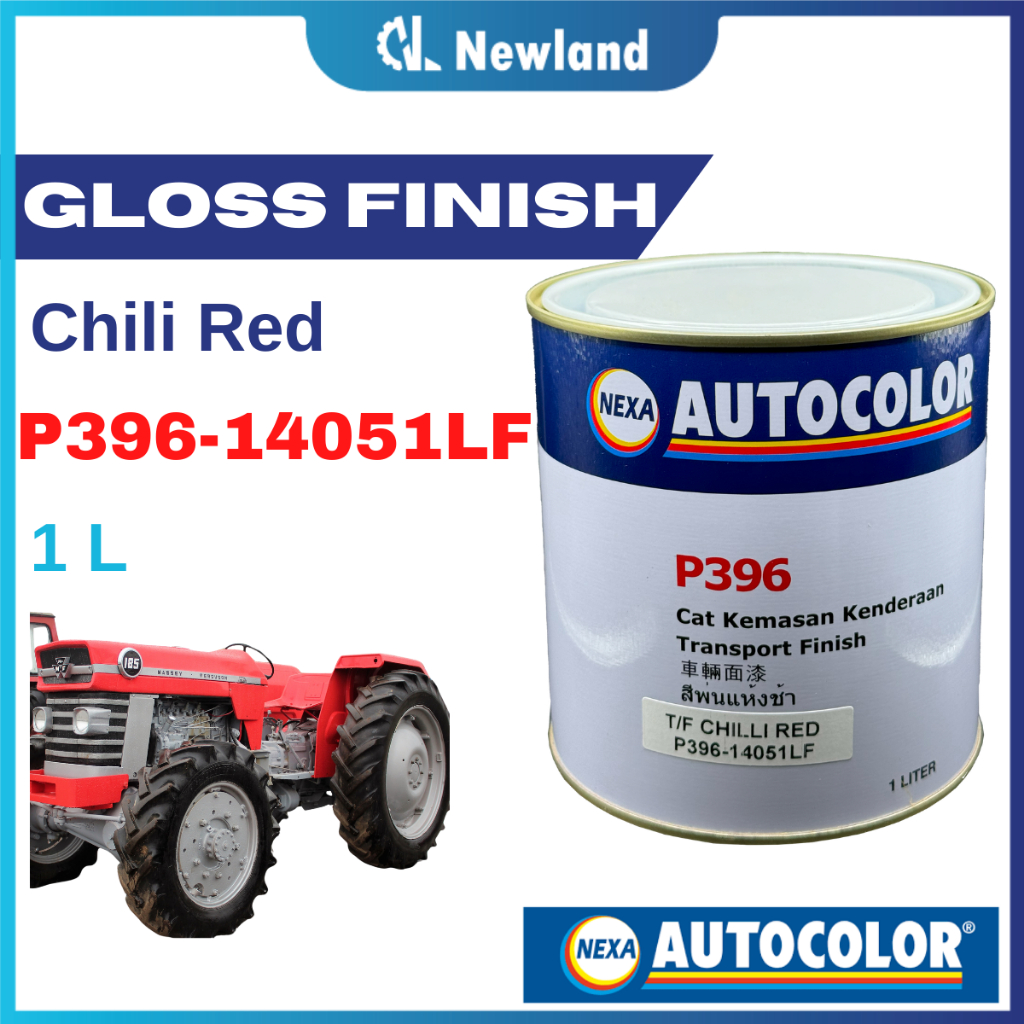 Autocolor Paint / Cat 1L (Chili Red) - Tractor MF | Shopee Malaysia