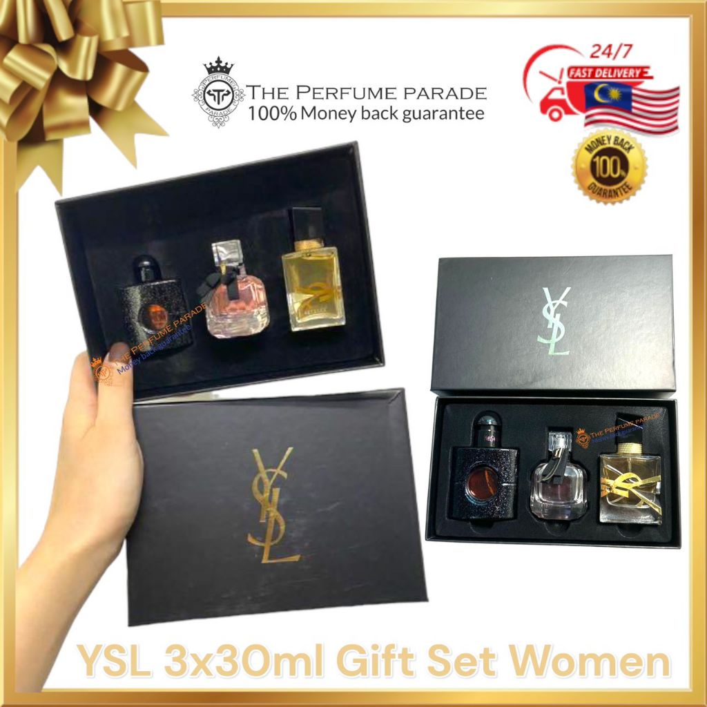 100% Genuine Perfume Yy ssll Travel Collection 3in1 Gift Set 3x30ml ...