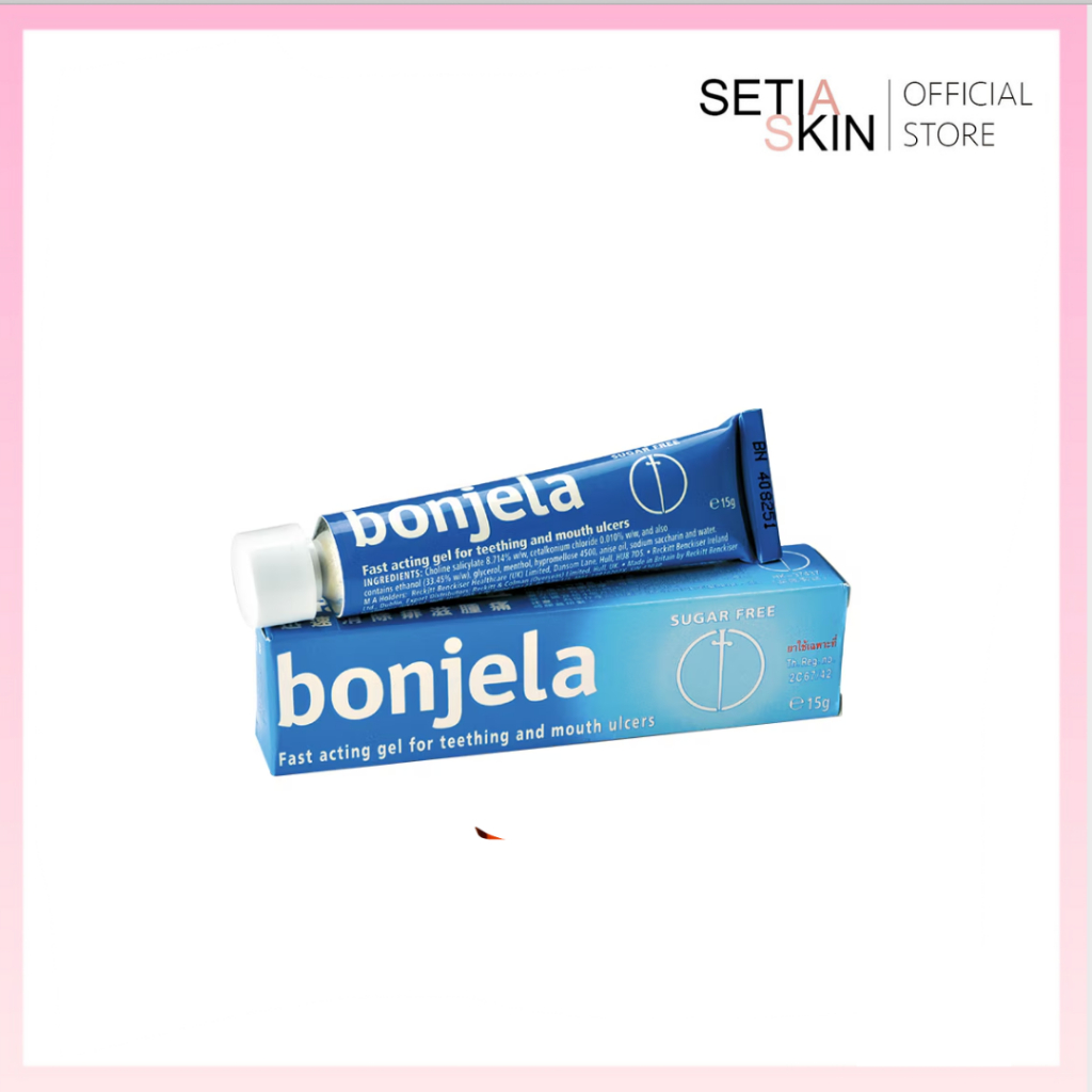 Bonjela Fast Acting Gel for Teething and Mouth Ulcers by RECKITT 15g ...