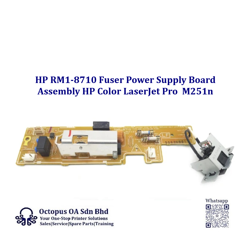 HP RM18710 Fuser Power Supply Board Assembly HP LaserJet Pro 200 color Printer M251n Shopee