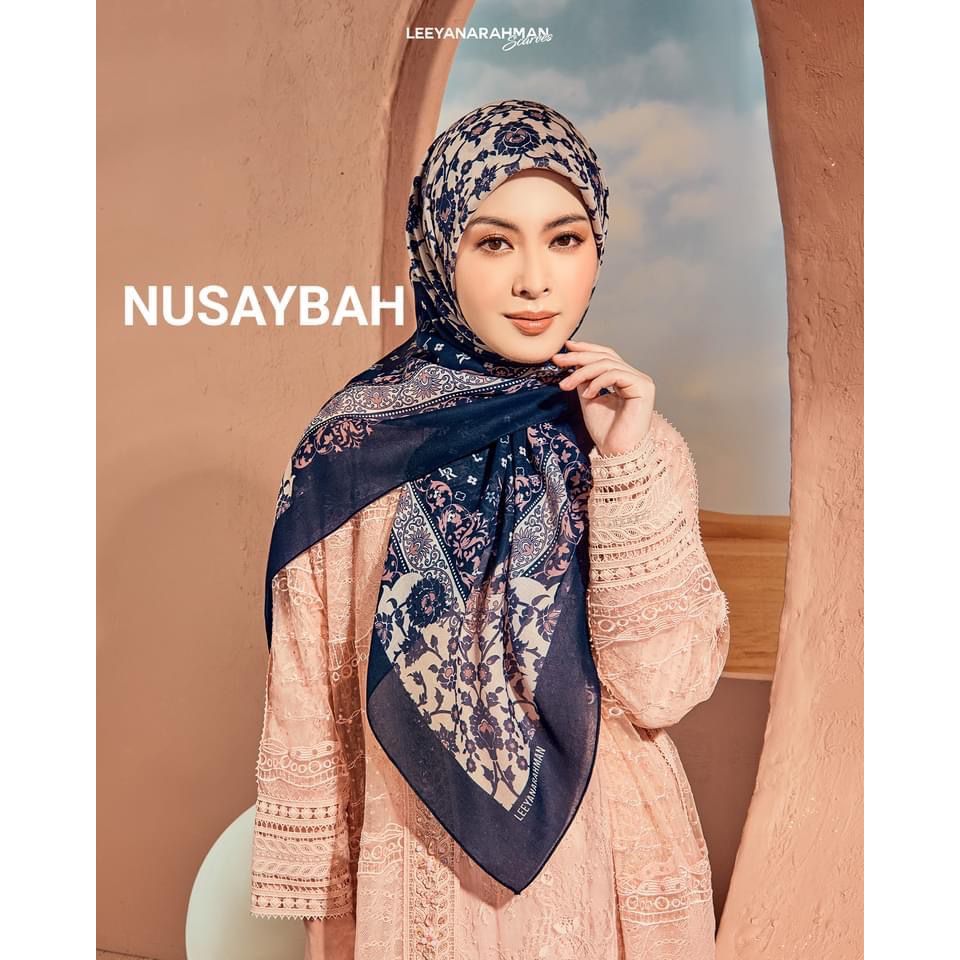 LEEYANARAHMAN SCARVES HOT ITEMS 💥 ARABESQ, CRAVING MONOGRAM & INDAHNYA ...