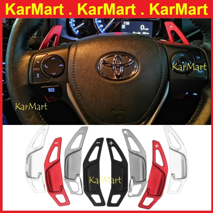 Toyota Camry Vios Yaris 2019 2024 Steering Wheel Shifter Extension Paddle Shift Covers