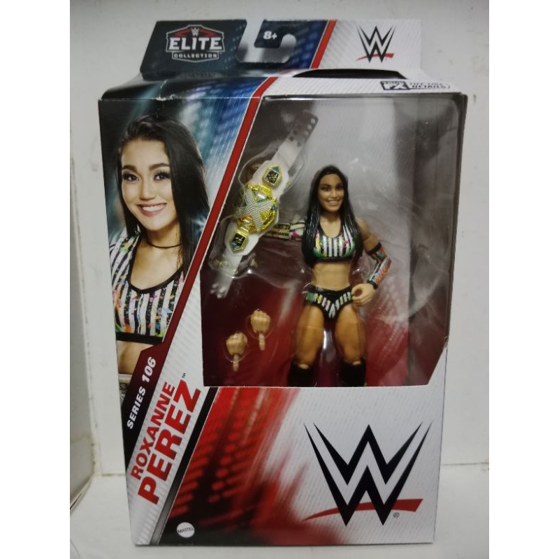 (Box Damage) Mattel WWE Elite 106 Roxanne Perez NXT Wrestling Action ...