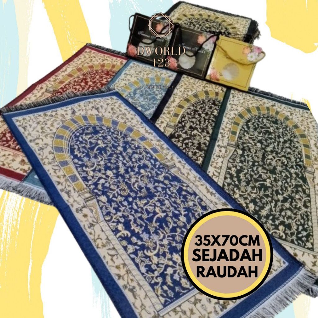 20 PCS 35X70CM SEJADAH RAUDAH VIRAL DOORGIFT READY STOCK | Shopee Malaysia
