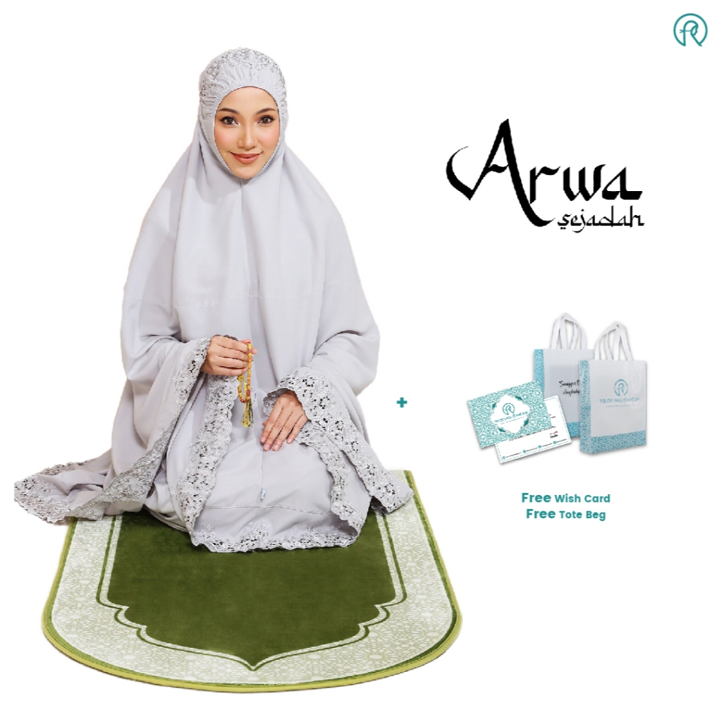 Sejadah Arwa | Telekung Rawdah (New Arrival) Sejadah Premium Flannel ...
