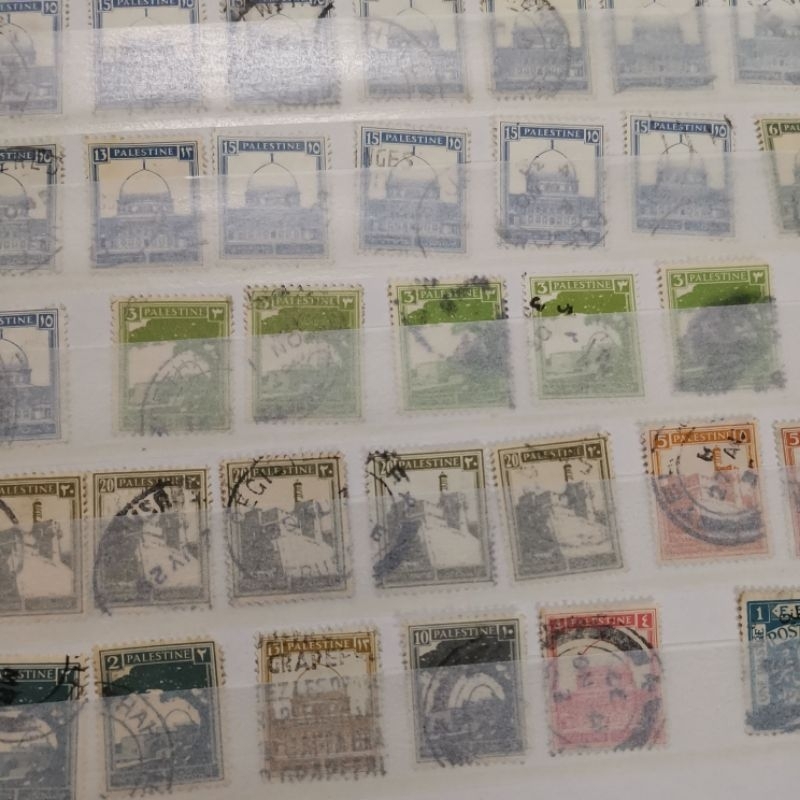 Vintage stamp, Palestine used stamps , World stamps SETEM ANTARABANGSA ...