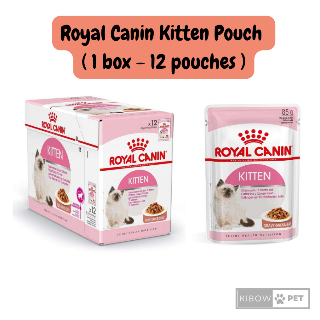 Royal canin kitten pouches sales