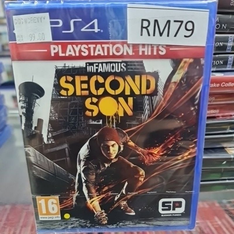 PS4 INFAMOUS SECOND SON ENG R2 NEW AND SEALED | Shopee Malaysia