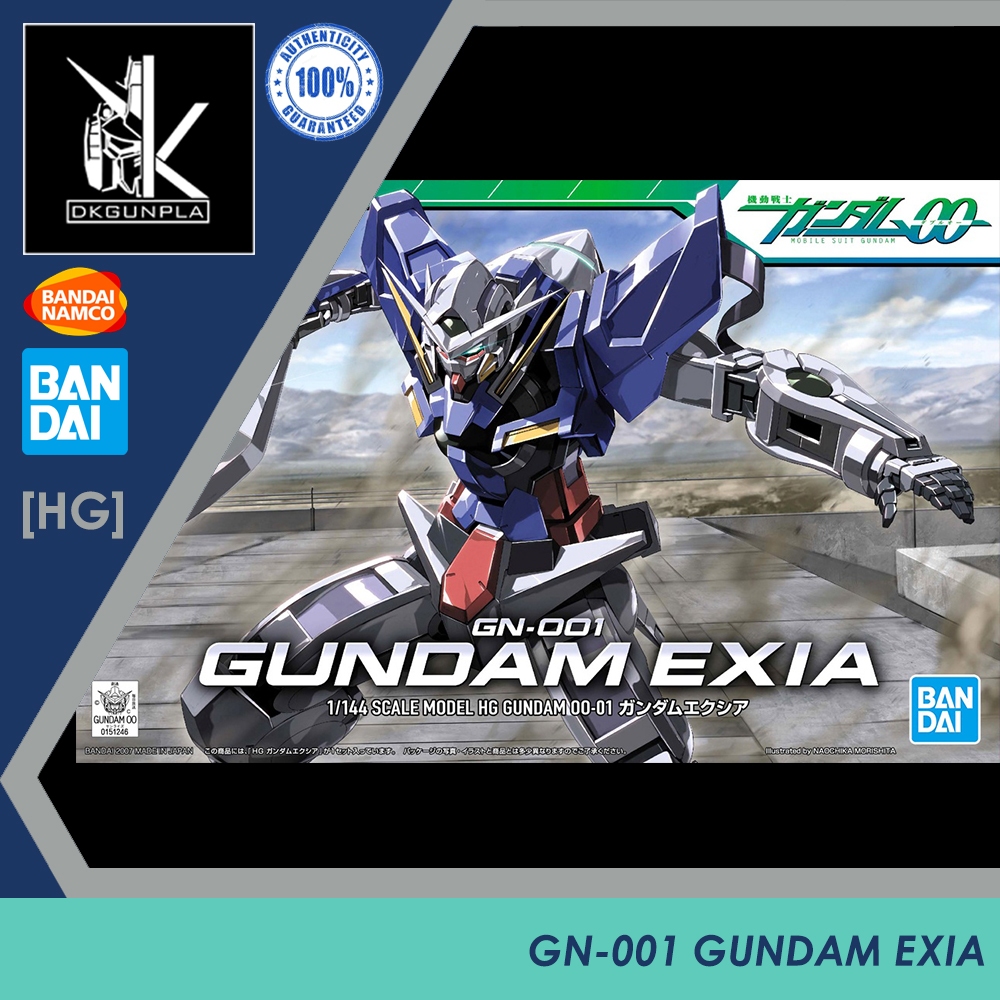 (Ready Stock) Bandai Namco [HG] Gundam Exia Model Kit | Shopee Malaysia