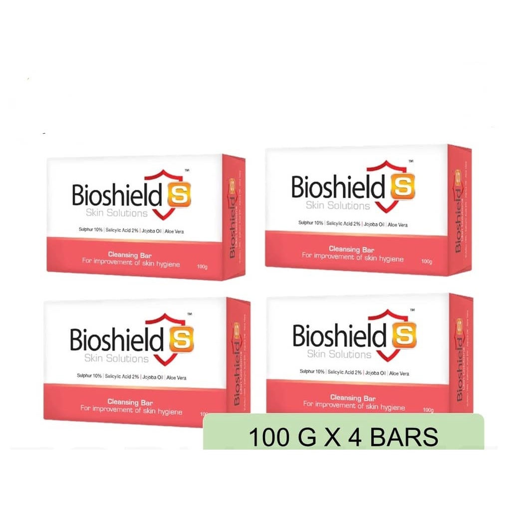 BIOSHIELD CLEANSING BAR 100G[4 BARS] - HALAL[EXP: 2/2027] | Shopee Malaysia