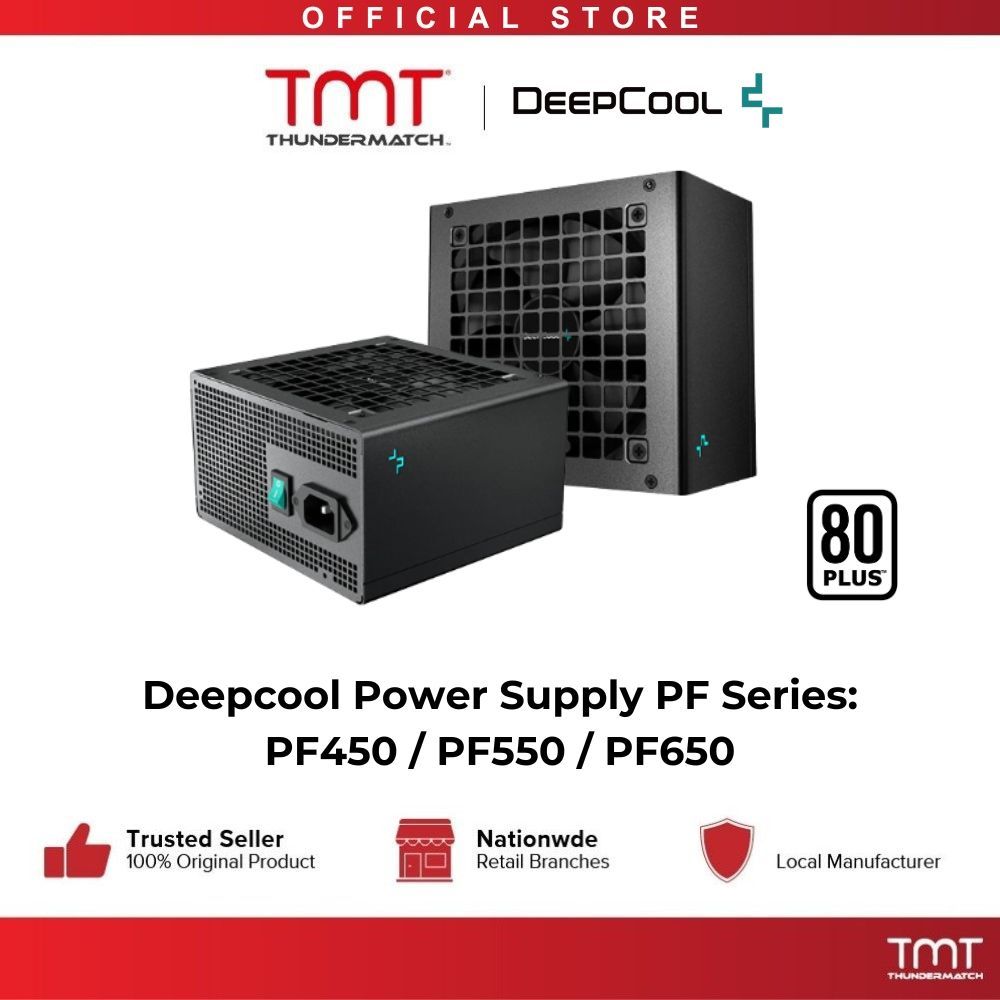 Deepcool PF Series: PF450 / PF550 / PF650 with 80PLUS STANDARD Power ...