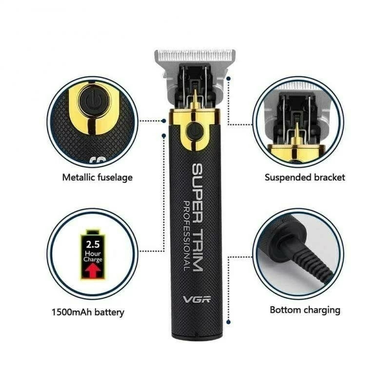 ORIGINAL VGR 082 zero adjustable professional RECHARGEBL HAIR TRIMMER ...