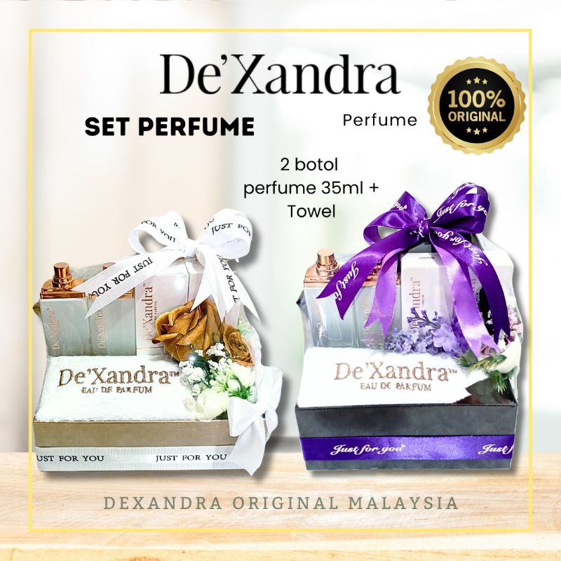 PERFUME GIFT SET HANTARAN DEXANDRA / HADIAH / SUPRISE BIRTHDAY GIFT