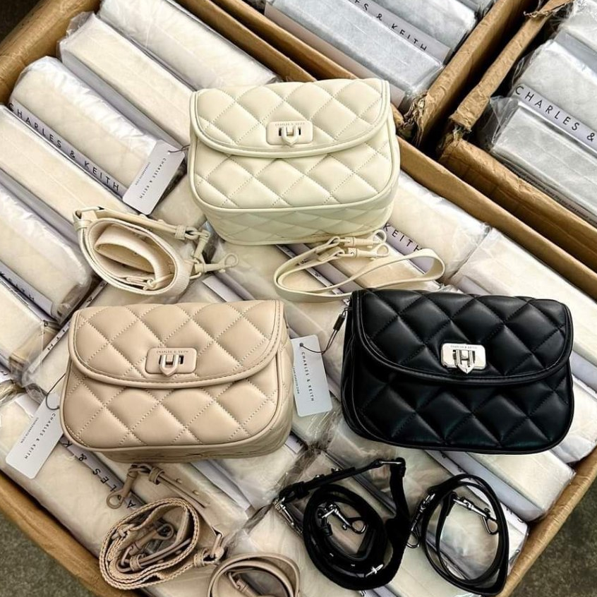 New Arrival CNK Cressida Quilted Crossbody Bag 80782260 Shopee Malaysia