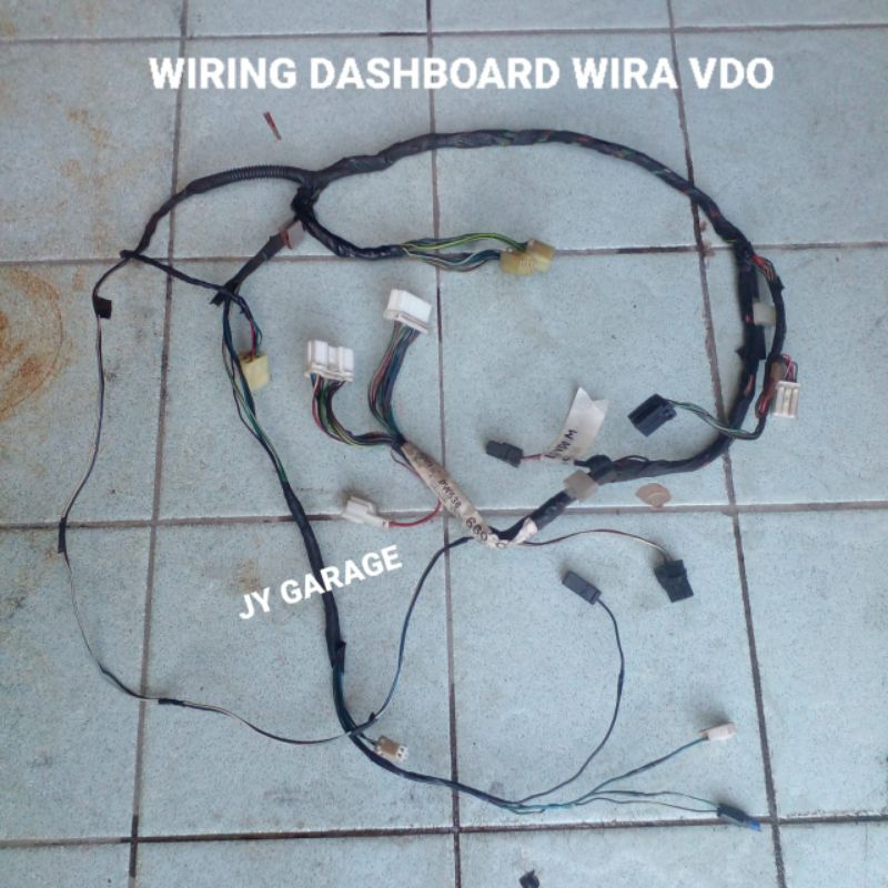 WIRING DASHBOARD PROTON WIRA VDO LENGKAP SOKET Shopee Malaysia