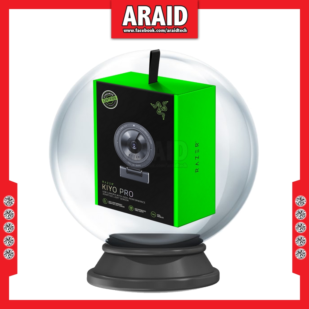 Razer Kiyo Pro USB Camera with High-Performance Adaptive Light Sensor ...