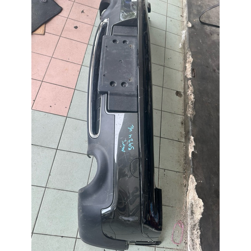 rear bumper mini cooper s r55 clubman n18 lci facelift | Shopee Malaysia
