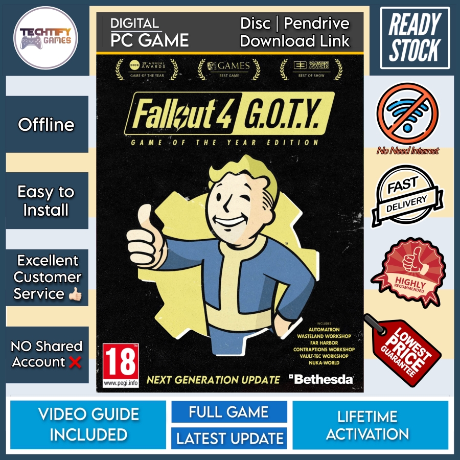 [PC Game] Fallout 4 G.O.T.Y Edition NEXT GEN UPDATE (v1.10.980.0 + All ...