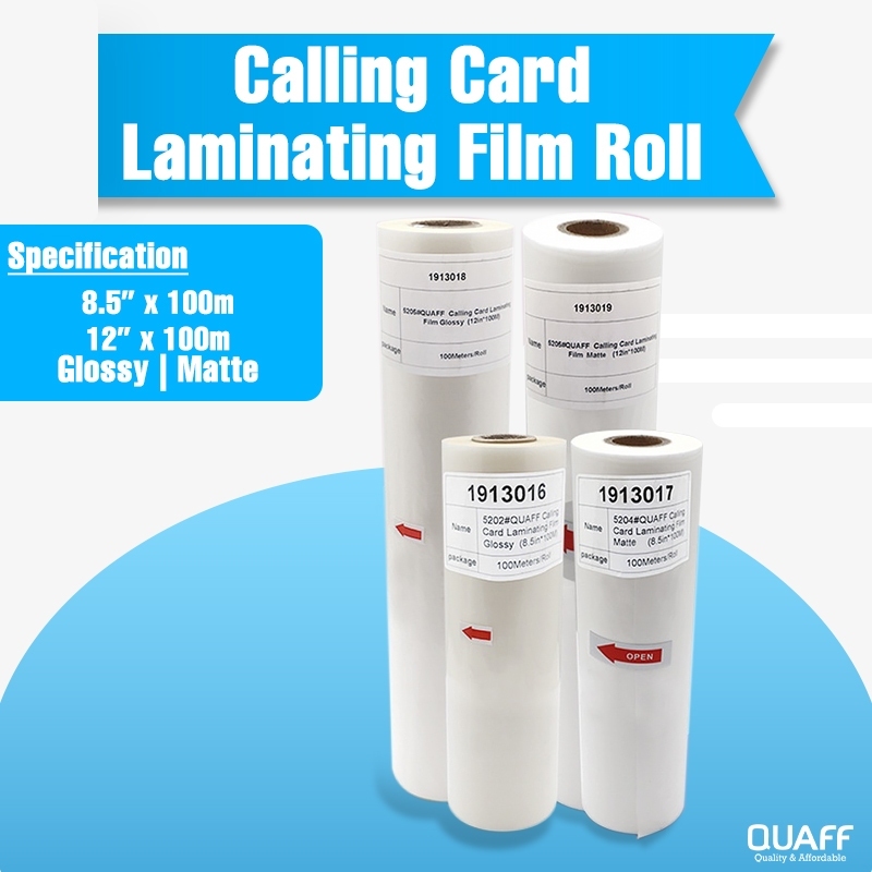 Roll Hot Laminate Film Glossy Matte BOPP A3 100 m1 Roll Glossy (PET