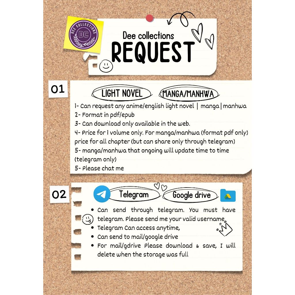 Request any anime/english light novel / manga / manhwa please read ...