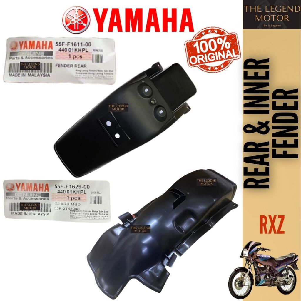 RXZ Rear Inner Fender Mudguard Belakang Ekor Mud Guard Magat Mudgat Ori ...