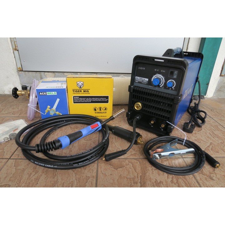 Riland MIG 165 Synergy IGBT Welding Machine c/w CO2 Gas Set | Shopee ...
