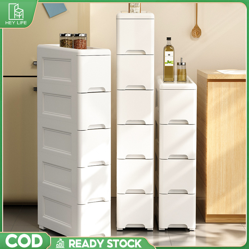 IKEA Kitchen Organizer Drawer Gap Kitchen Storage Cabinet 5 Layer ...