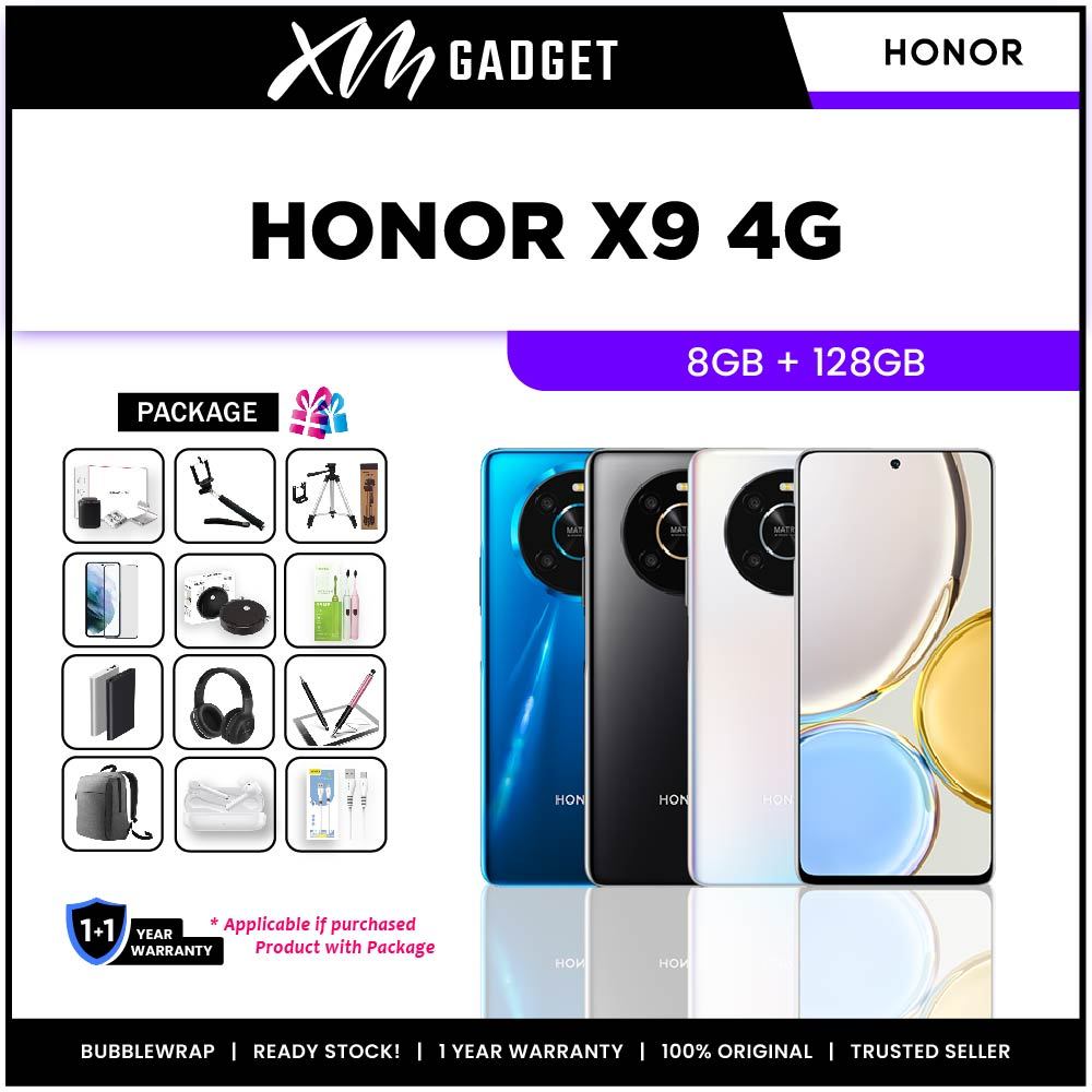 HONOR X9 4G/5G [8+2GB RAM 128GB ROM] - Original HONOR Malaysia | Shopee ...