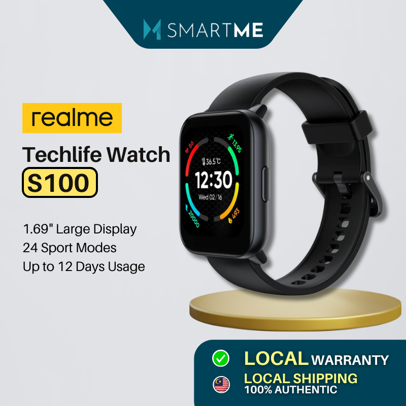 Realme TechLife Watch S100 Smartwatch (1.69