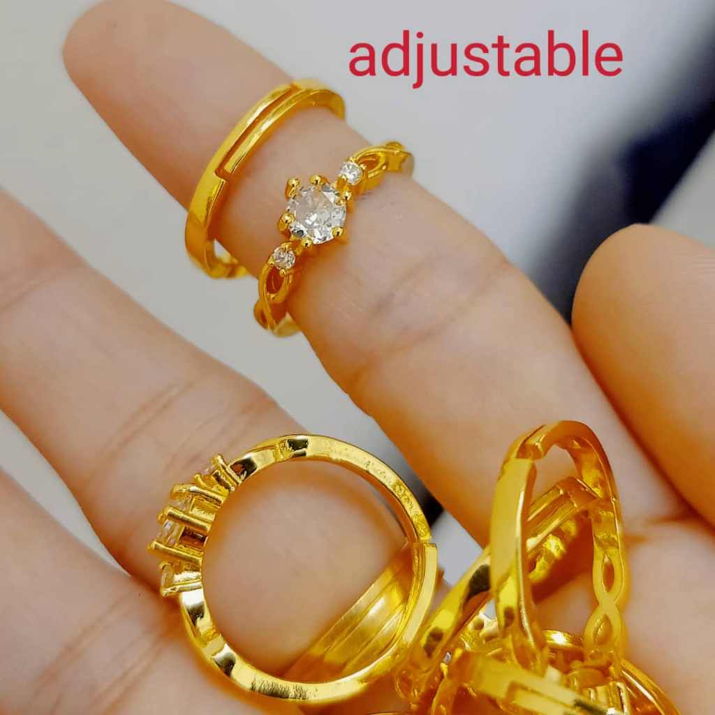 Cincin gold plated hot sale
