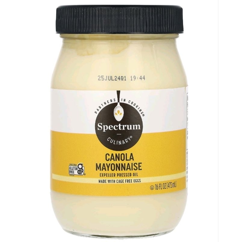 Spectrum Culinary, Canola Mayonnaise, 16 fl oz (473 ml) | Shopee Malaysia