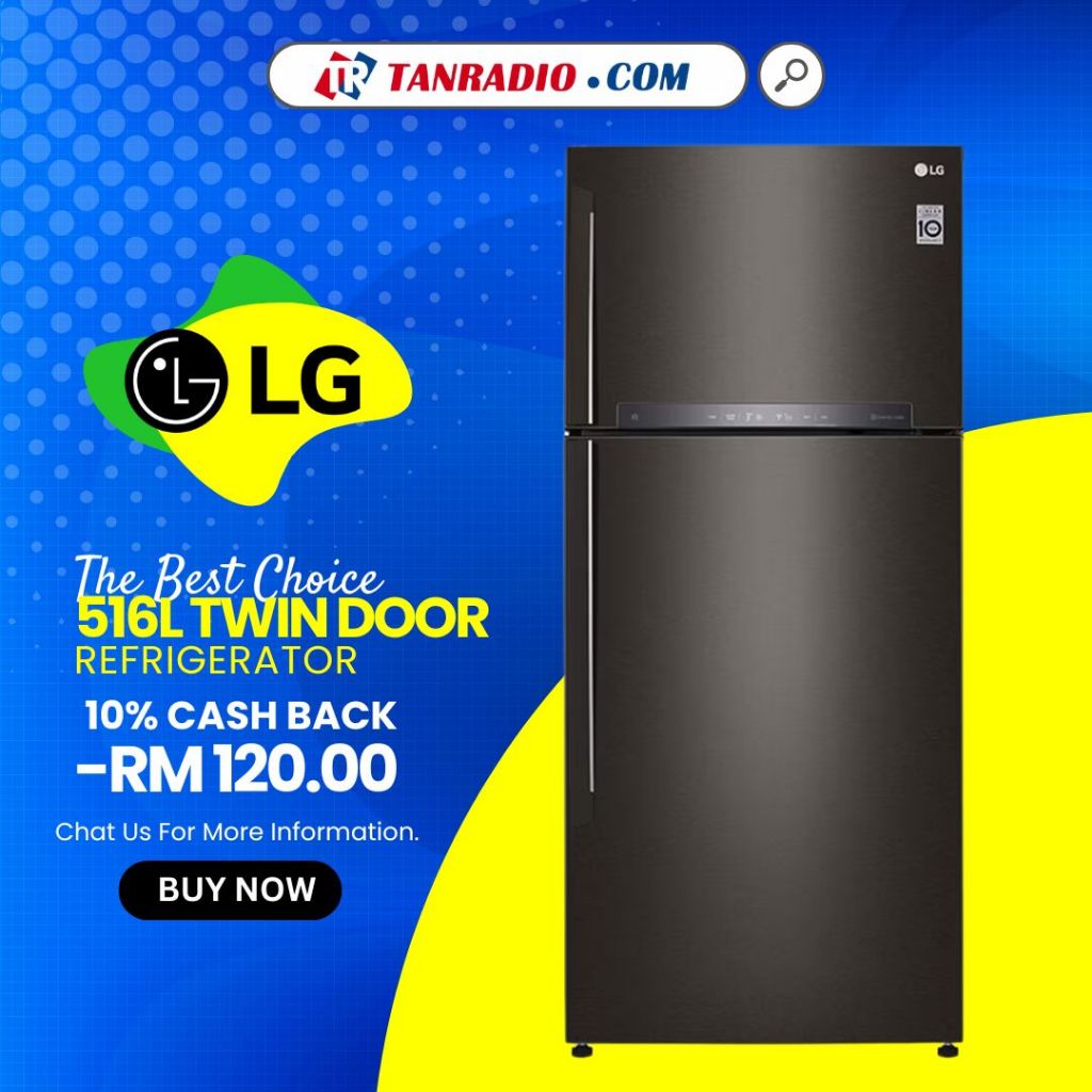 LG 516L/475L TWIN DOOR FRIDGE, INVERTER LINEAR, DOOR COOLING, HYGIENE ...
