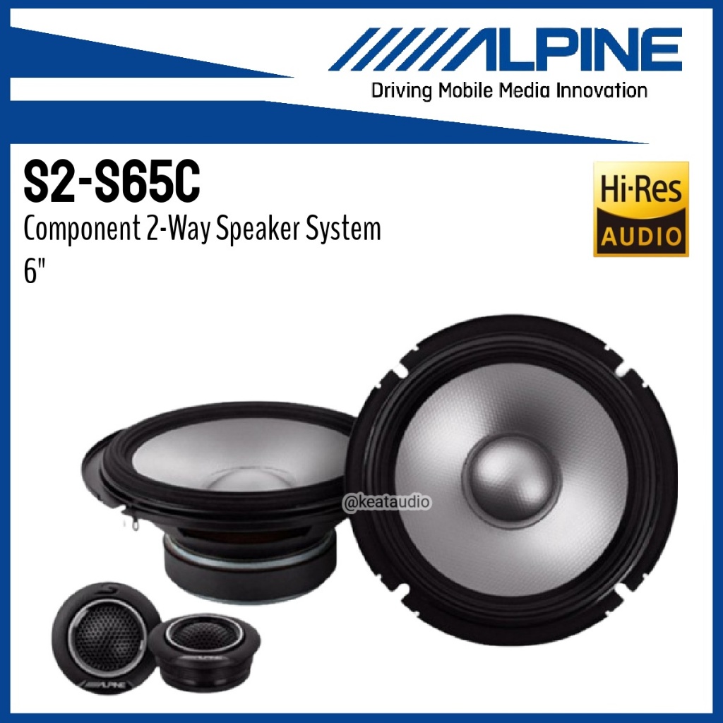 ORIGINAL ALPINE S2-S65C 6