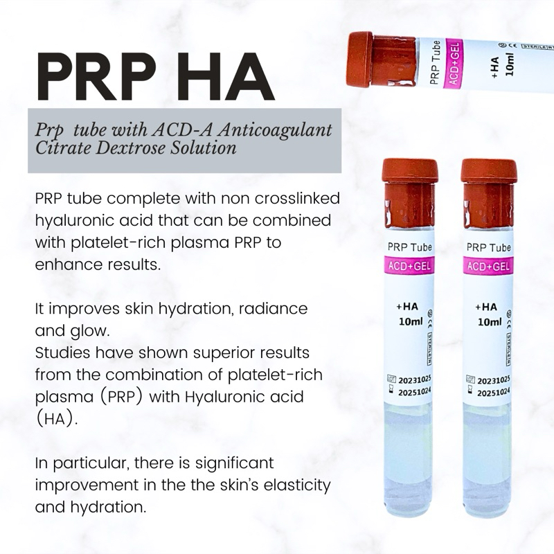 2pcs Loose prp acd ha serum ,prp with hyaluronic acid | Shopee Malaysia
