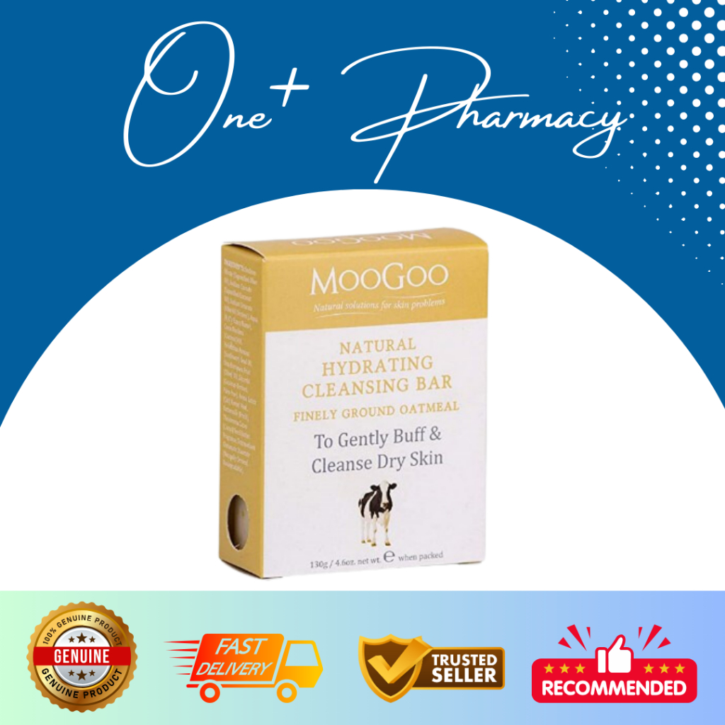 Moogoo Natural Fresh Milk Cleansing Bar Ground Oatmeal Buttermilk