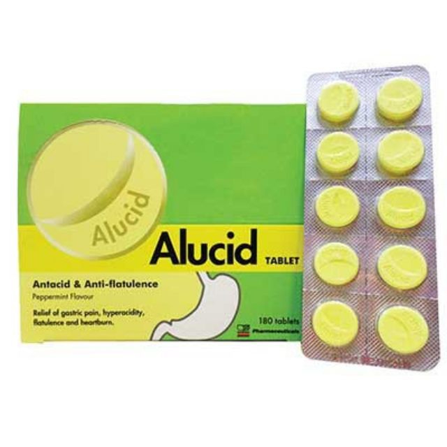 ALUCID TABLET ANGIN / GASTRIC / SEBU PERUT 10BIJI | Shopee Malaysia