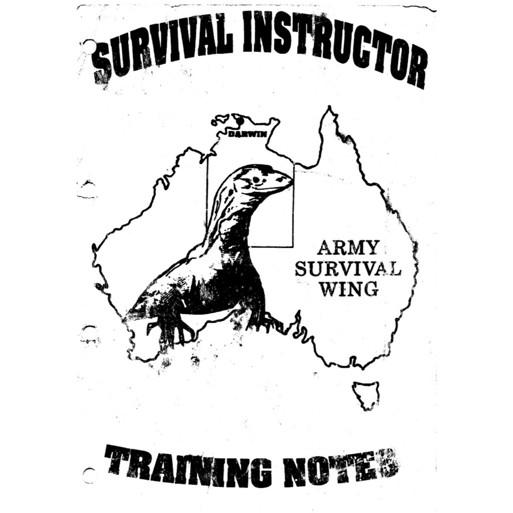 Australian Army Survival Instructor Training Notes 1993 (ebook ...