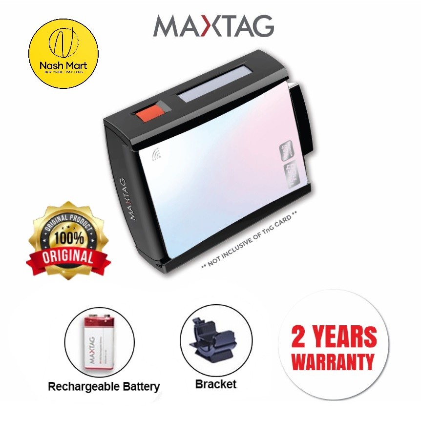 ORIGINAL MaxTag Touch n Go for SmartTag Toll (2 Years Warranty) PRE ...