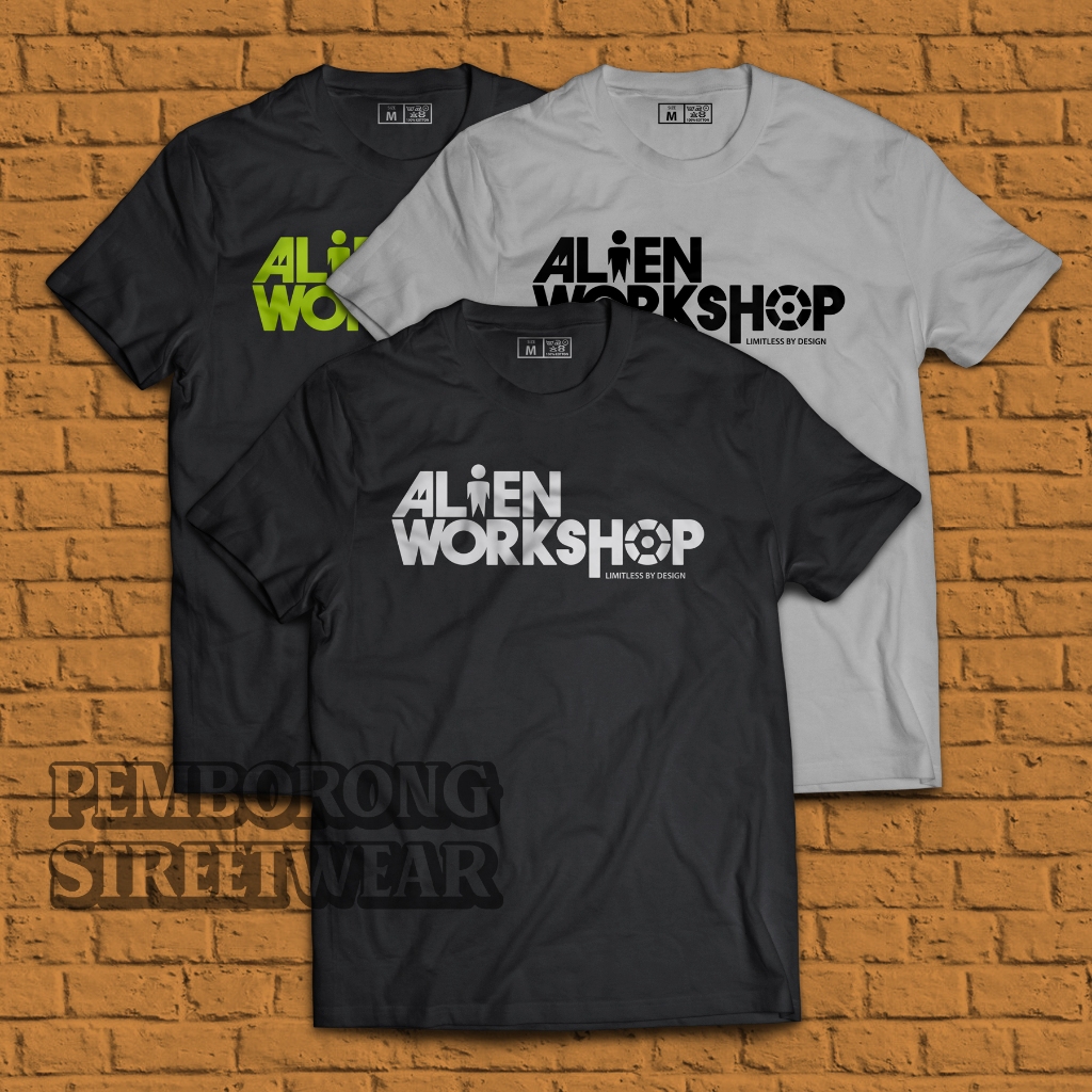 190gsm READY STOCK T-Shirt Brand ALIEN WORKSHOP | Shopee Malaysia
