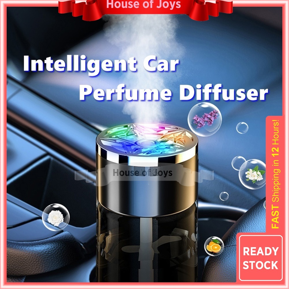160ml Intelligent Car Perfume LED Diffuser Fragrance Home Aroma Air ...