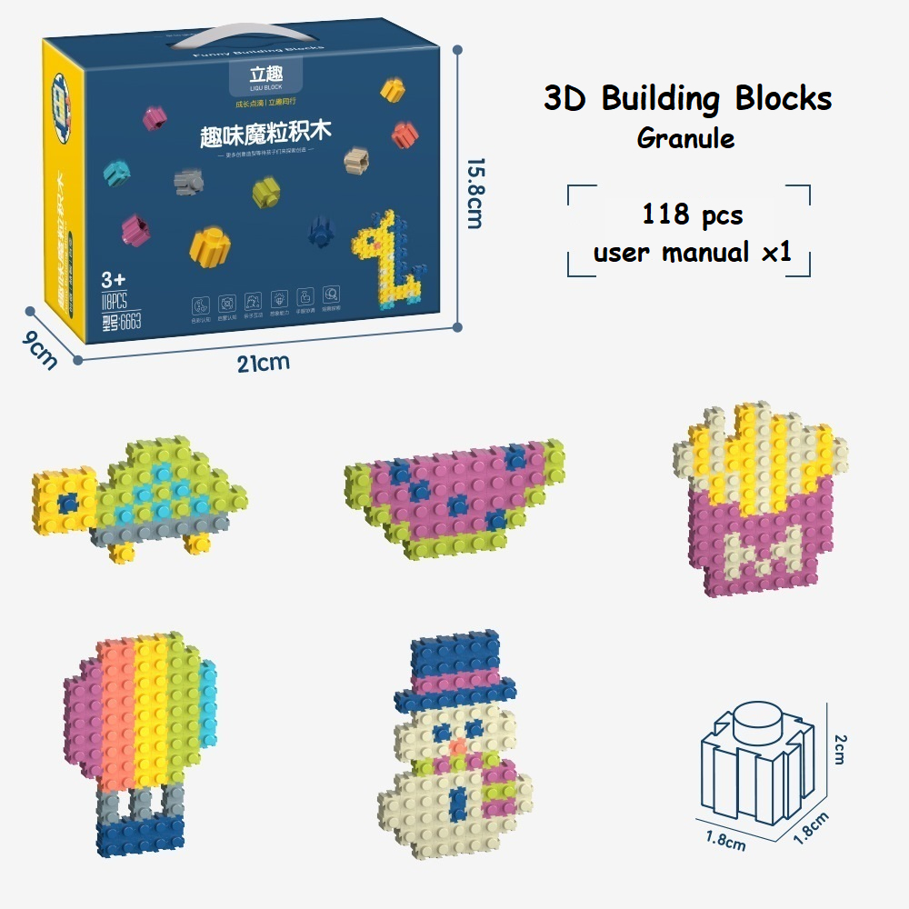 80/88/110/118/128/228 pcs 3D Building Blocks lego DIY bricks snow leaf ...