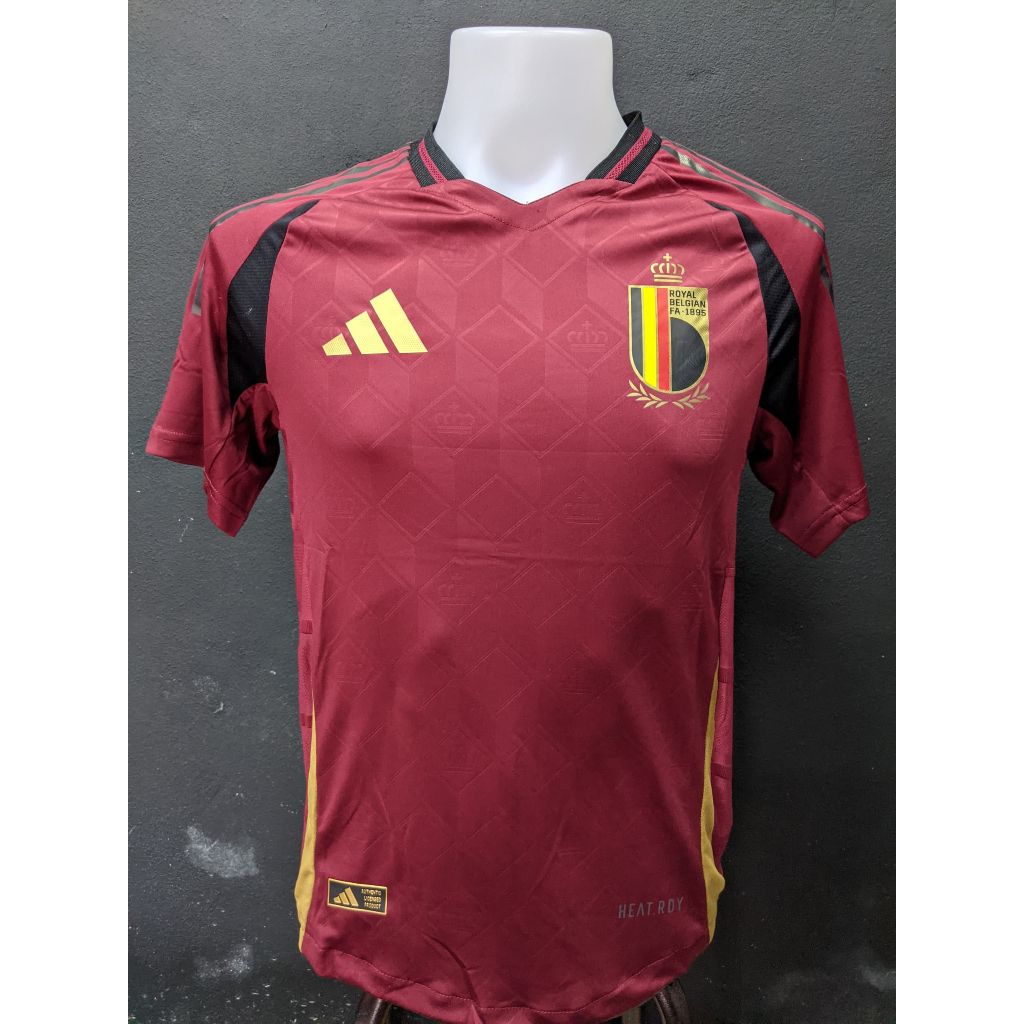 Belgium jersi euro 2024 ( jersi belgium home euro 2024 player issue ) (jersi belgium home 2024 