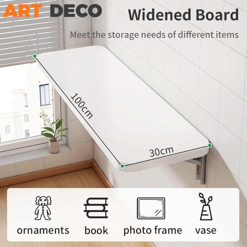 Folding Table With Bracket Foldable Table Wall Mounted Table Wall Rack ...