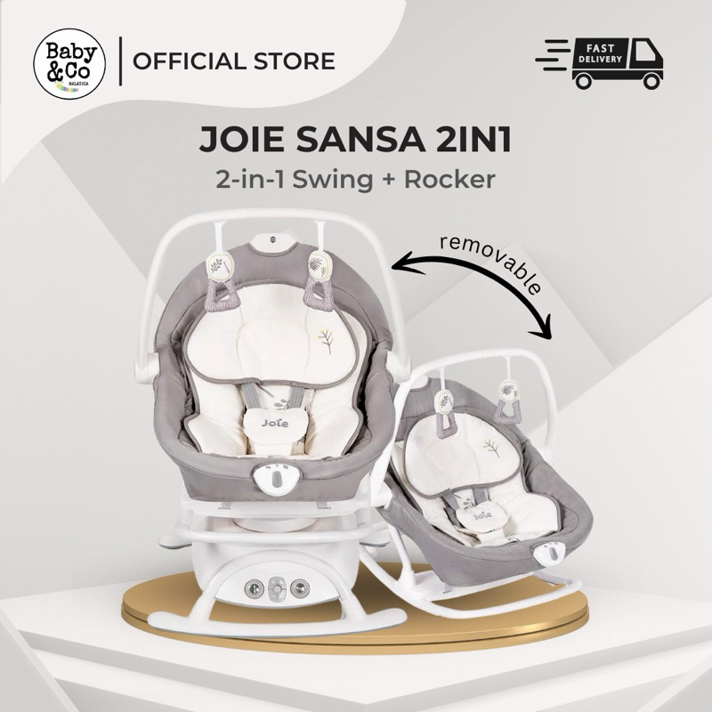 Joie sansa 2 in 1 swing and rocker clearance