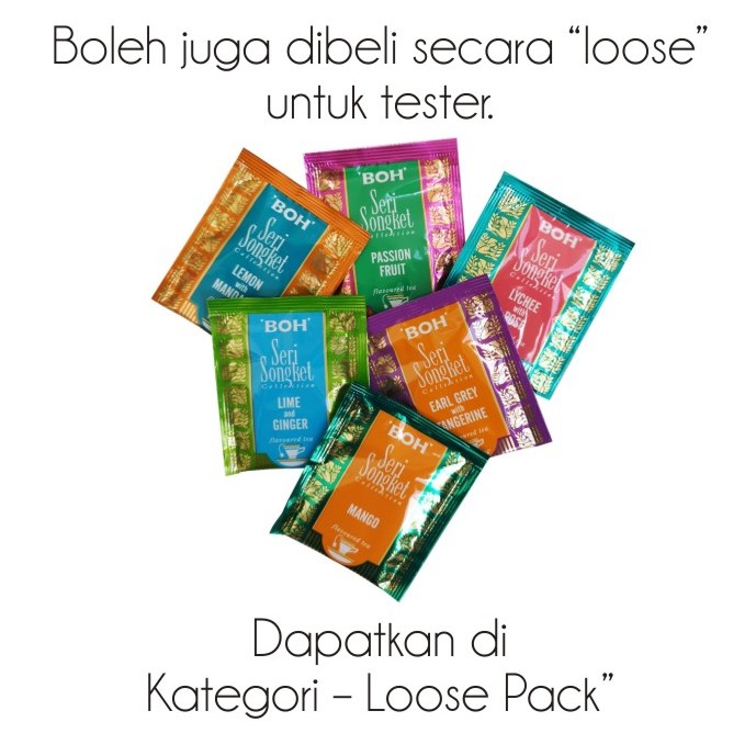 Boh Tea Seri Songket Collection ( 20 teabag / box ) | Shopee Malaysia