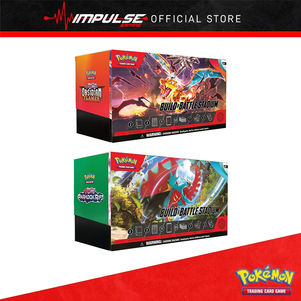 Pokemon TCG Scarlet & Violet Paradox Rift Build & Battle Stadium