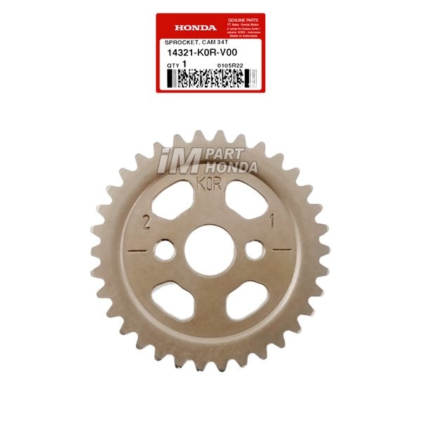 HONDA VARIO160 CAMGEAR (34T) 100 ORIGINAL // 14321K0RV00 // CAMGEAR