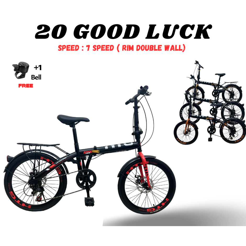 【SIAP PASANG】FOLDING 20Inch Bicycle Basikal Lipat FOLDING BIKE GOOD ...